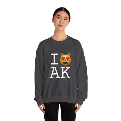 "I'm a Cat that Loves Alaska" Sweatshirt