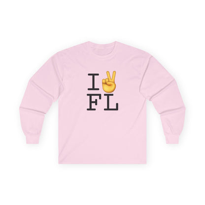 "I Show Peace to Florida" Long Sleeve Shirt