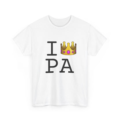 "I'm Royalty (Wear a Crown) in Pennsylvania" Tee