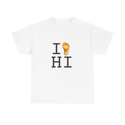 "I Foot Hawaii" Tee