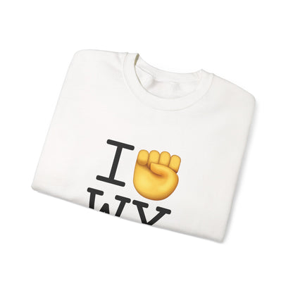 "I Raise my Fist with Wyoming" Sweatshirt