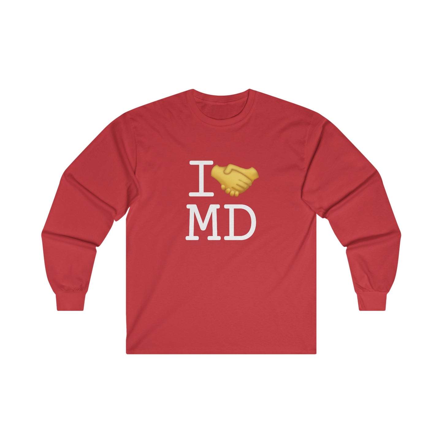 "I Have an Arrangement with Maryland" Long Sleeve Shirt