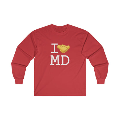 "I Have an Arrangement with Maryland" Long Sleeve Shirt