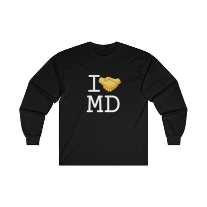 "I Have an Arrangement with Maryland" Long Sleeve Shirt