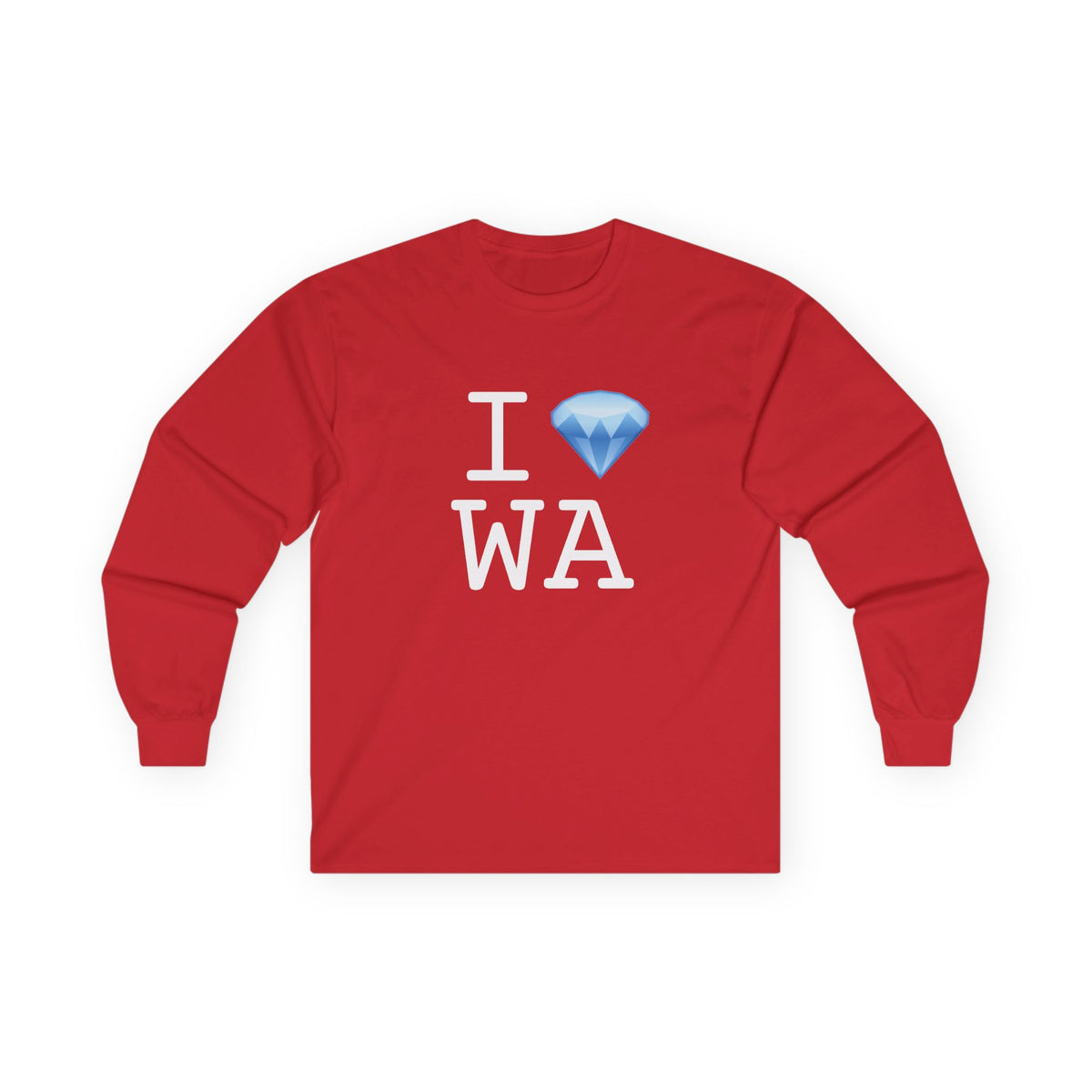 "I Diamond Washington" Long Sleeve Shirt
