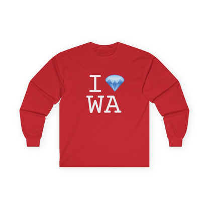 "I Diamond Washington" Long Sleeve Shirt