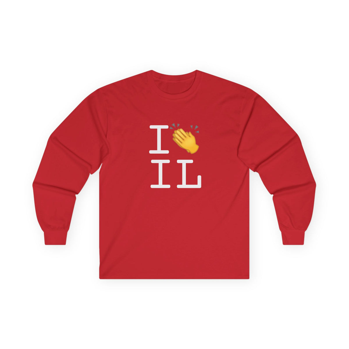 "I Applaud Illinois" Long Sleeve Shirt