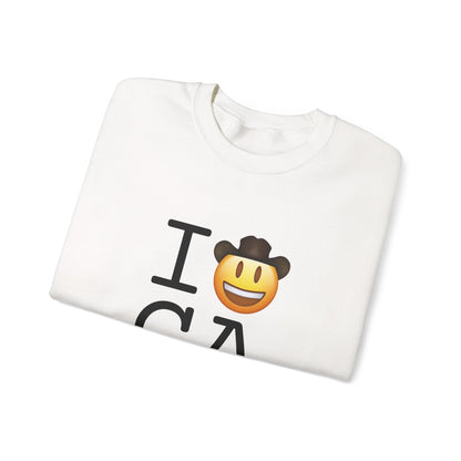 "I'm a Cowboy or Cowgirl in California" Sweatshirt