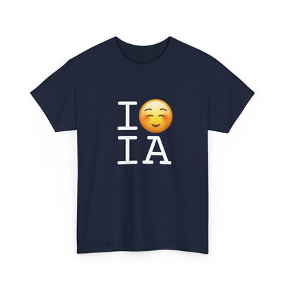 "I Blush at Iowa" Tee