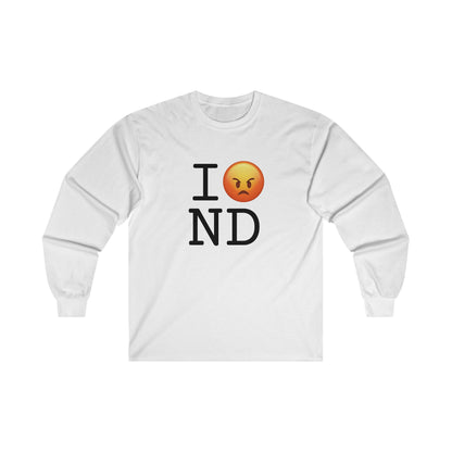 "I'm Angry about North Dakota" Long Sleeve Shirt