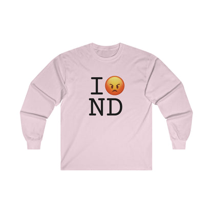 "I'm Angry about North Dakota" Long Sleeve Shirt