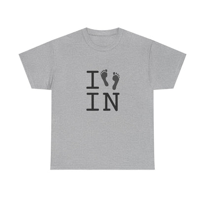 "I leave Footsteps in Indiana" Tee