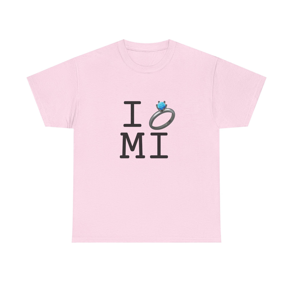 "I'm Married to (Diamond Ring) Michigan" Tee