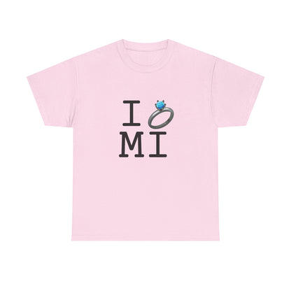 "I'm Married to (Diamond Ring) Michigan" Tee