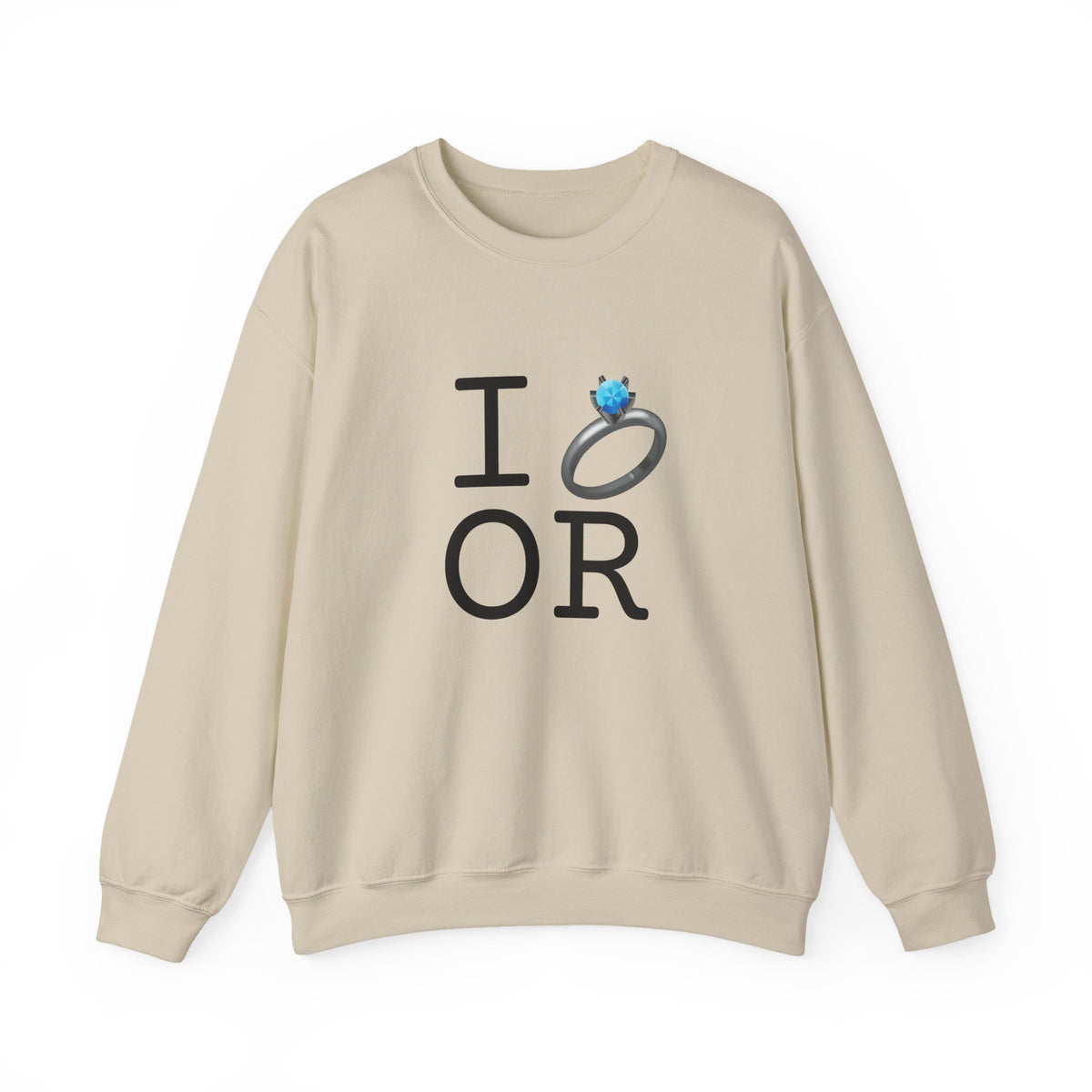"I'm Married to (Diamond Ring) Oregon" Sweatshirt
