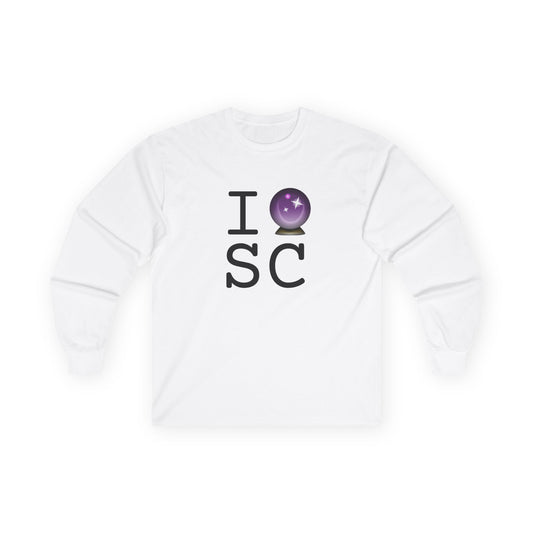 "I Predict the Future (Crystal Ball) of South Carolina" Long Sleeve Shirt