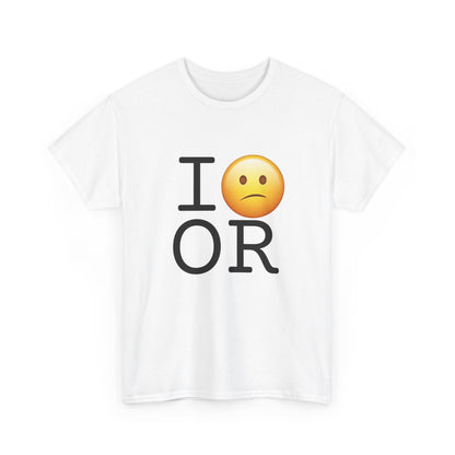 "I'm Confused by Oregon" Tee