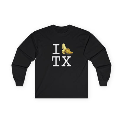 "I'm Bananas about Texas" Long Sleeve Shirt