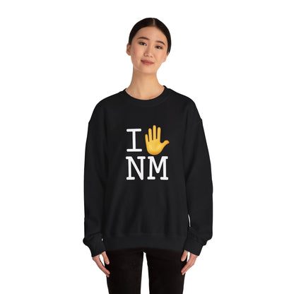 "I Stop (Raised Hand) New Mexico" Sweatshirt