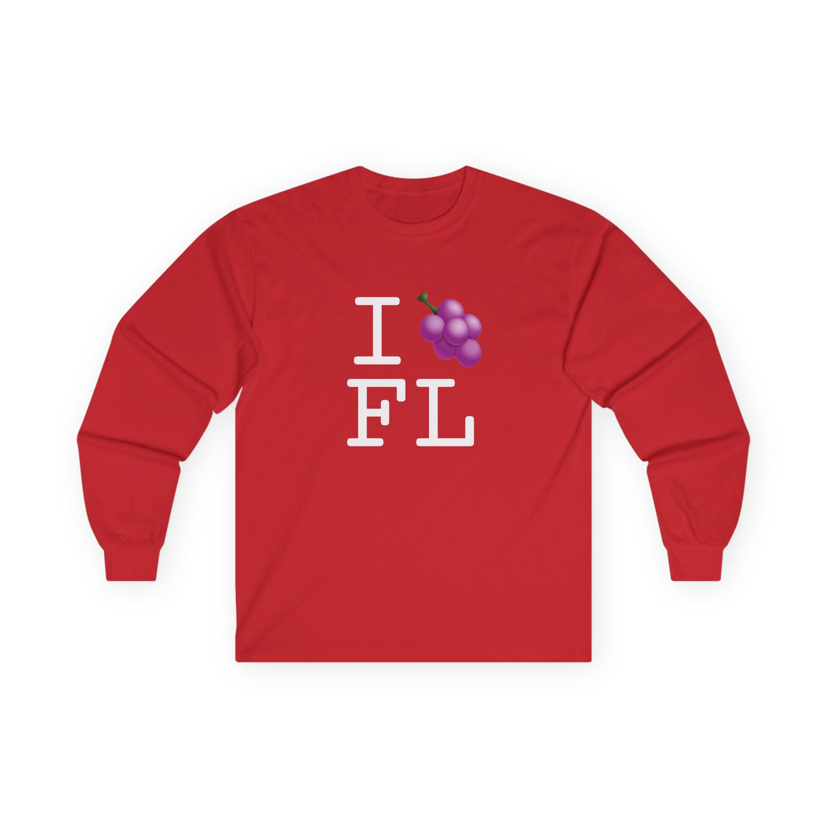 "I Grape Florida" Long Sleeve Shirt