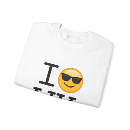 "I'm Cool with Wyoming" Sweatshirt