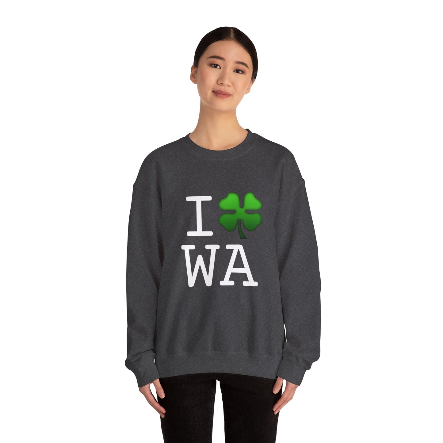 "I'm Lucky (Clover) in Washington" Sweatshirt