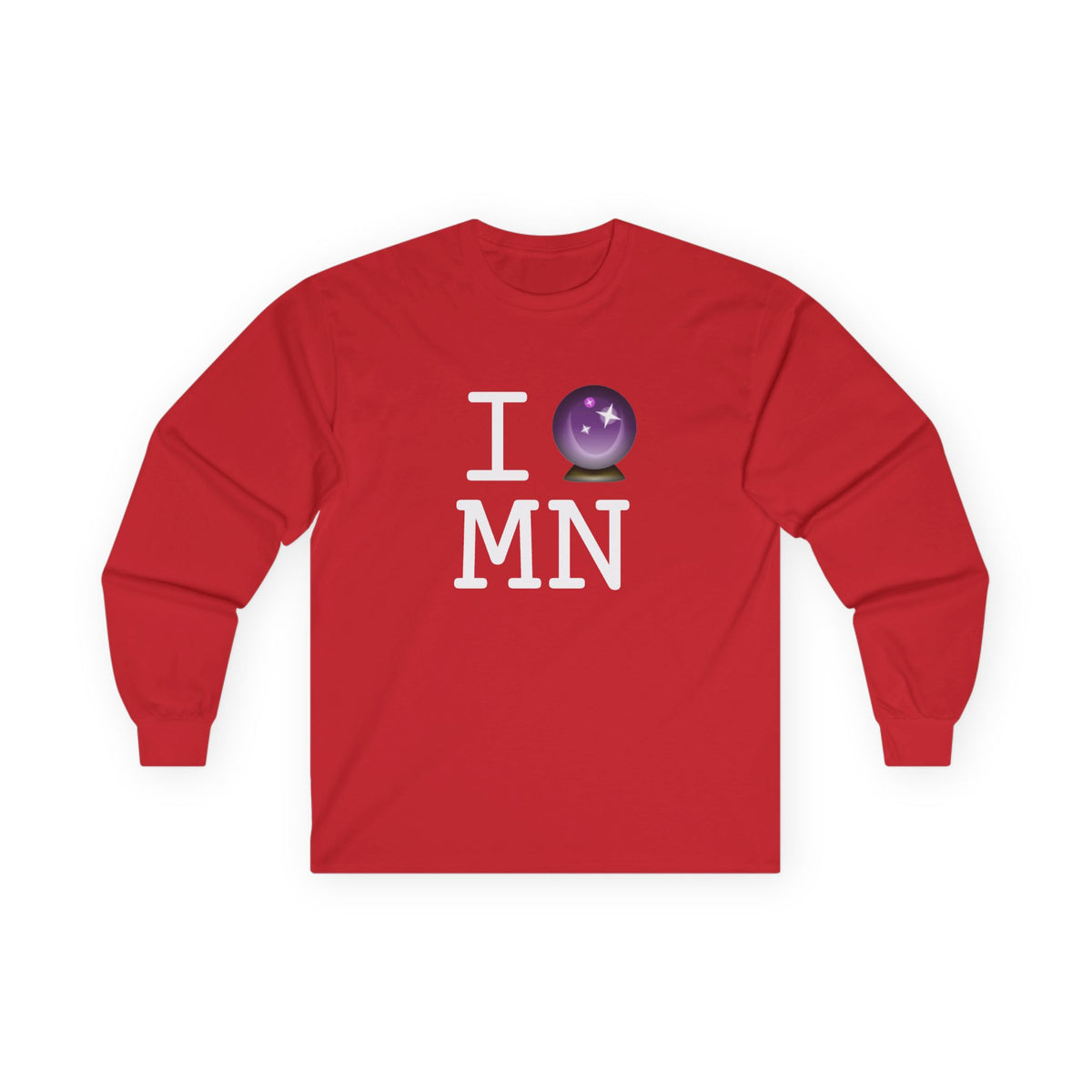 "I Predict the Future (Crystal Ball) of Minnesota" Long Sleeve Shirt