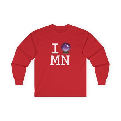 "I Predict the Future (Crystal Ball) of Minnesota" Long Sleeve Shirt