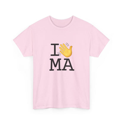 "I Wave at Massachusetts" Tee