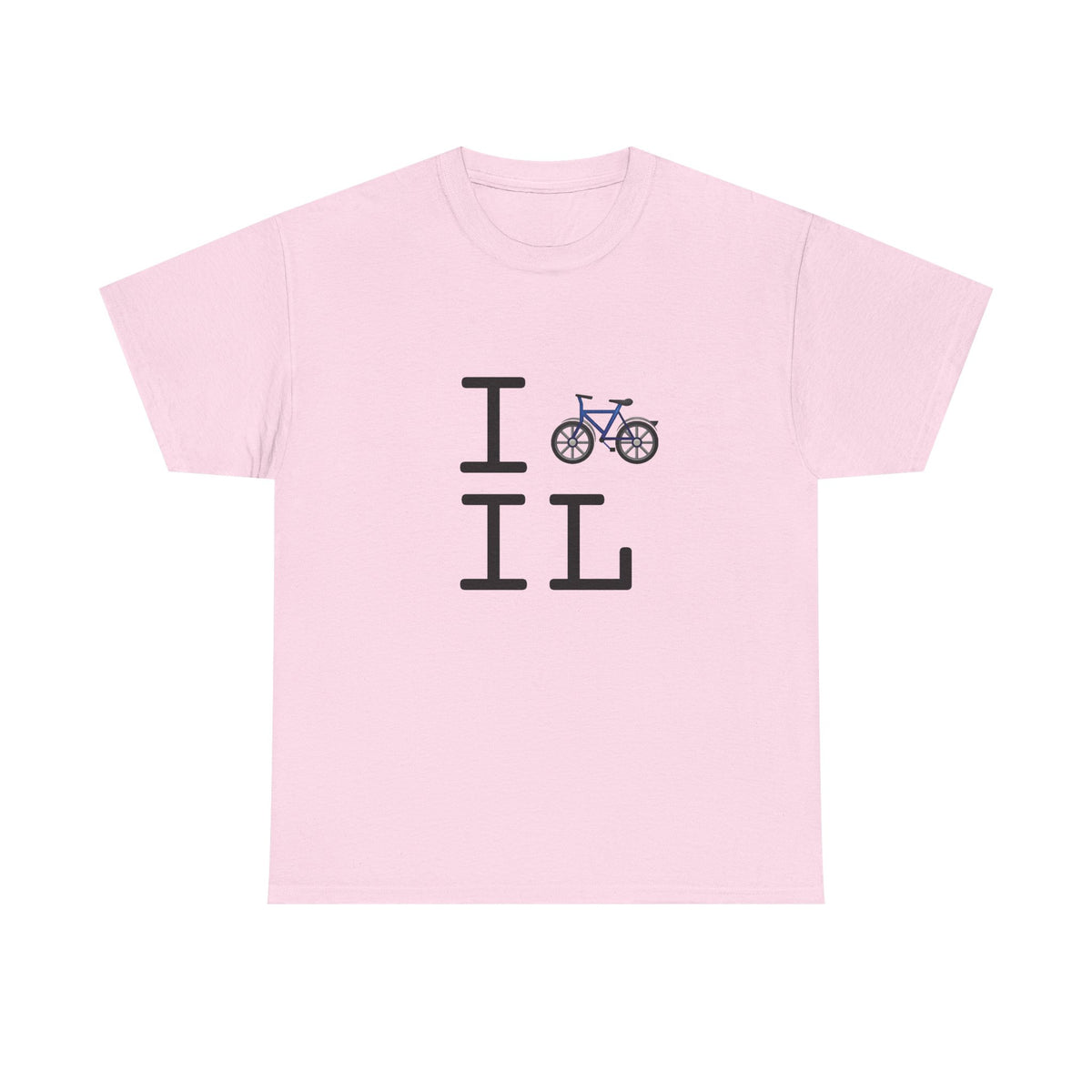 "I Bicycle Illinois" Tee