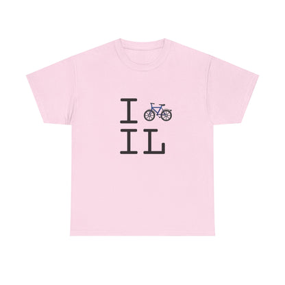 "I Bicycle Illinois" Tee