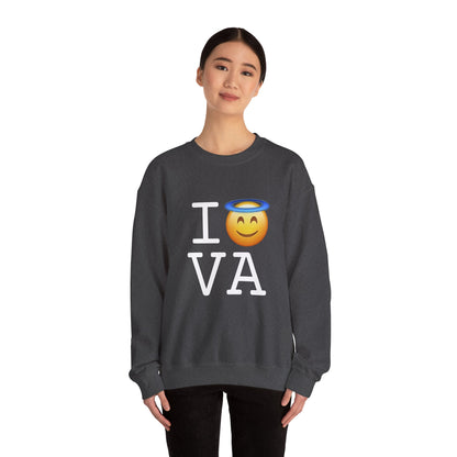 "I'm an Angel in Virginia" Sweatshirt