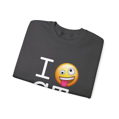 "I'm Crazy about Connecticut" Sweatshirt