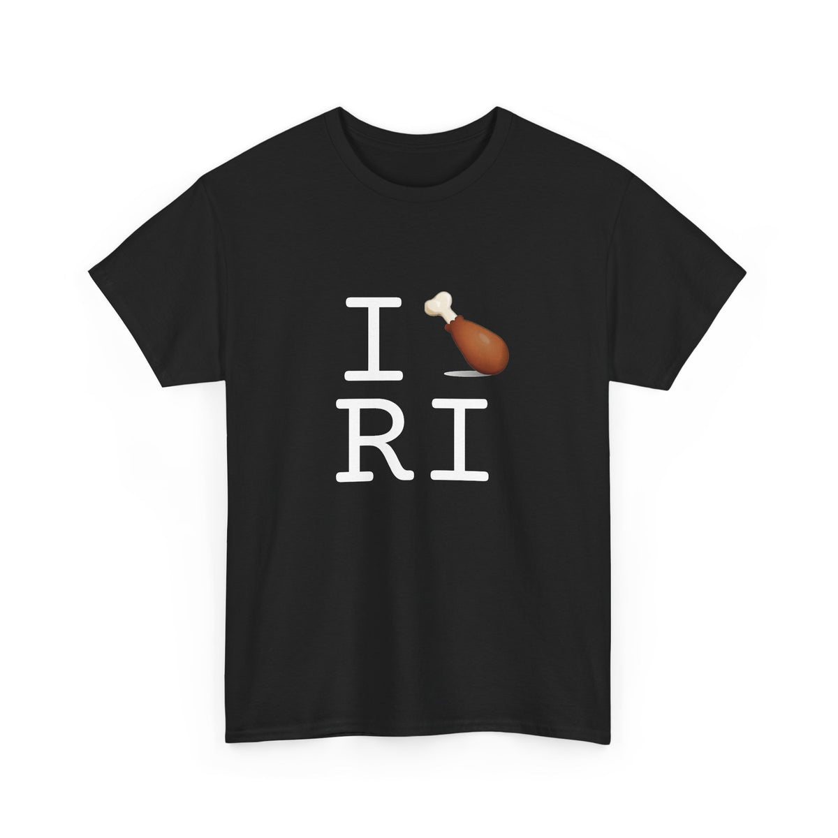 "I Chicken Drumstick Rhode Island" Tee