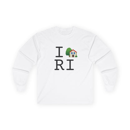 "I'm Home in Rhode Island" Long Sleeve Shirt