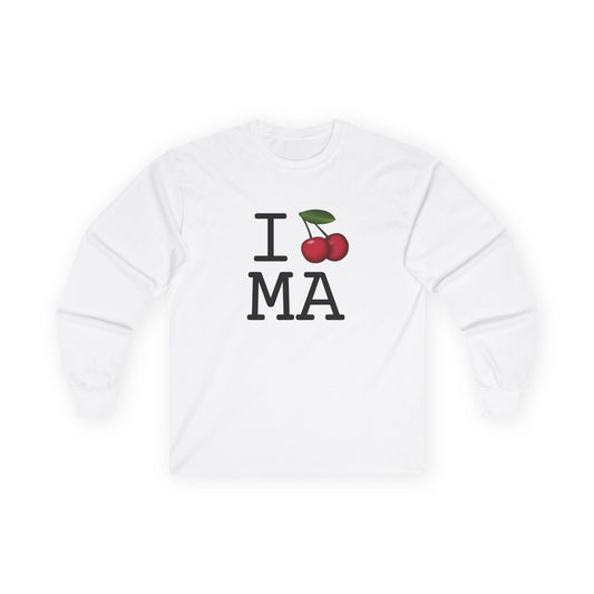 "I Cherry Massachusetts" Long Sleeve Shirt