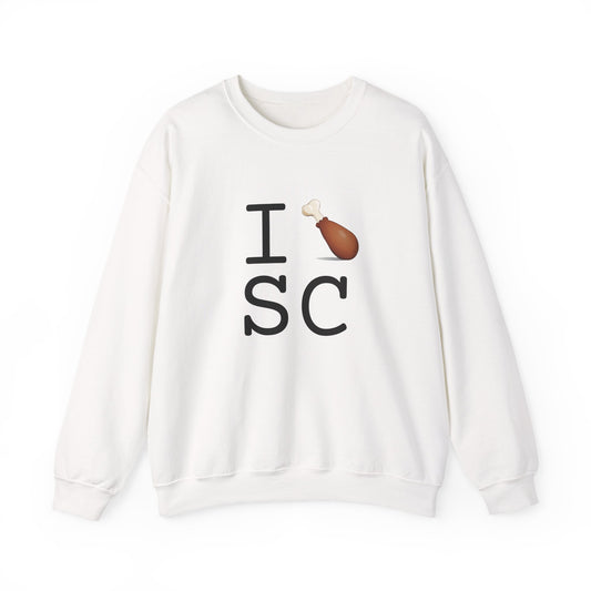 "I Chicken Drumstick South Carolina" Sweatshirt