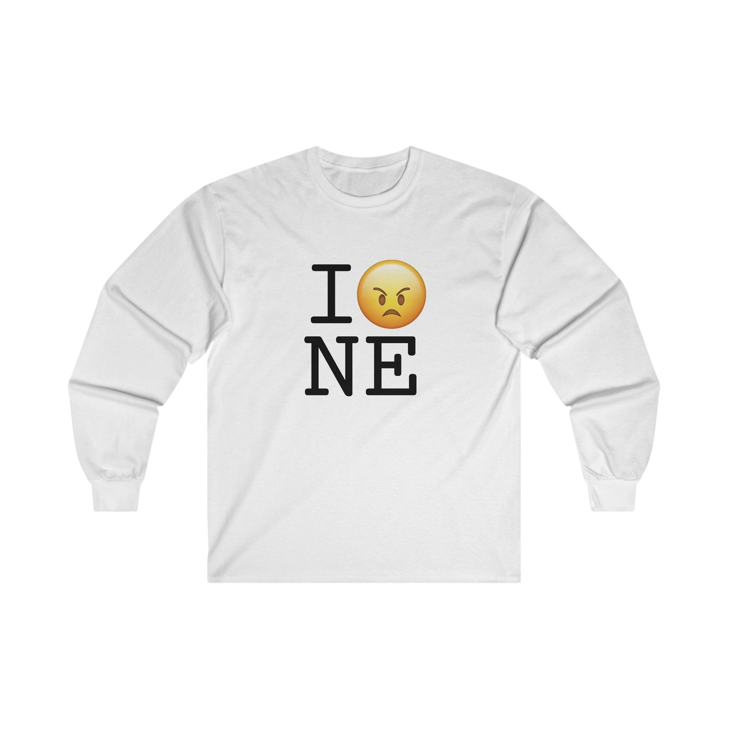 "I'm Mad at Nebraska" Long Sleeve Shirt