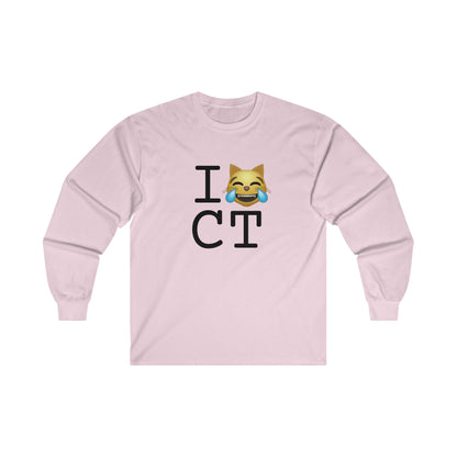 "I'm Laughing like a Cat at Connecticut" Long Sleeve Shirt