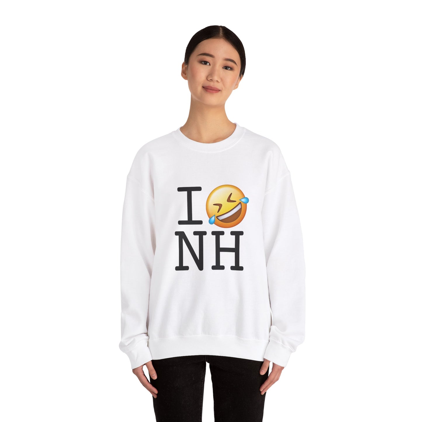 "I Laugh Hard (LMFAO) at New Hampshire" Sweatshirt