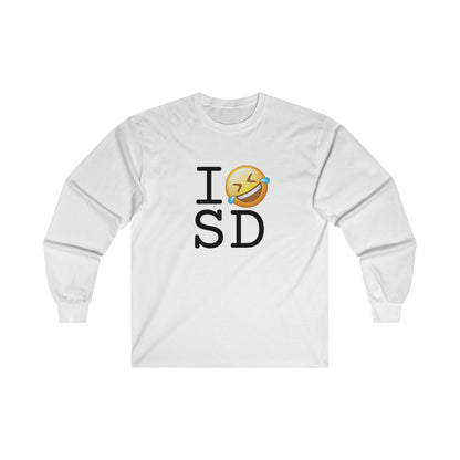 "I Laugh Hard (LMFAO) at South Dakota" Long Sleeve Shirt