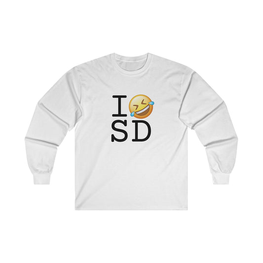 "I Laugh Hard (LMFAO) at South Dakota" Long Sleeve Shirt