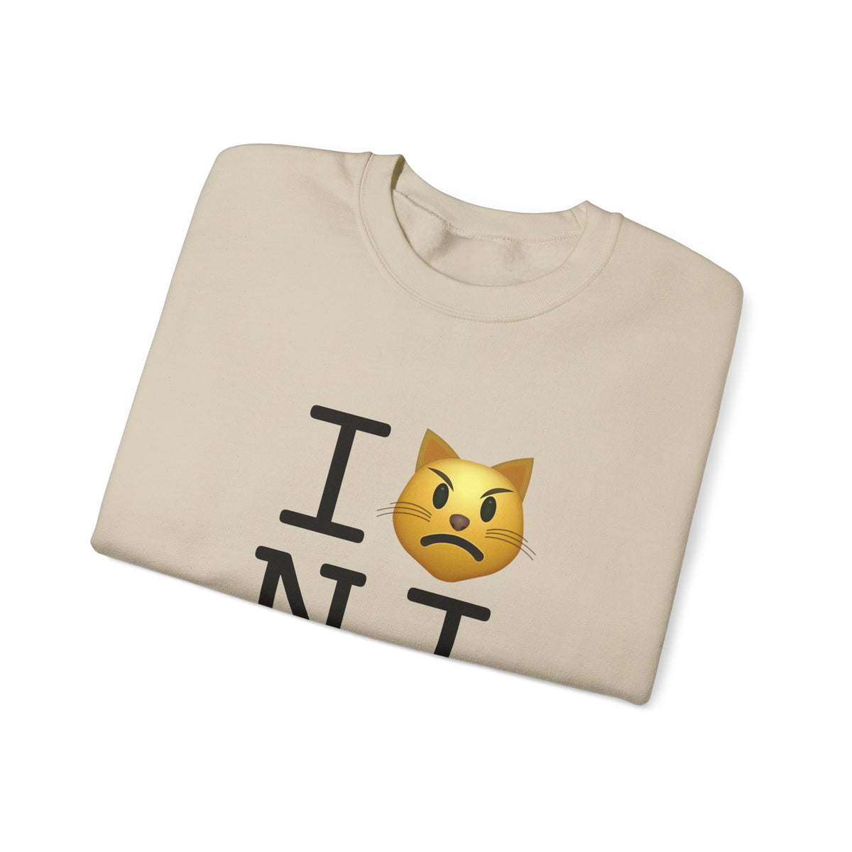 "I'm a Pouting Cat about New Jersey" Sweatshirt