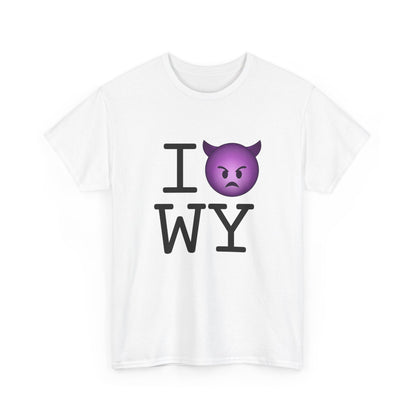 "I'm an Angry Devil about Wyoming" Tee