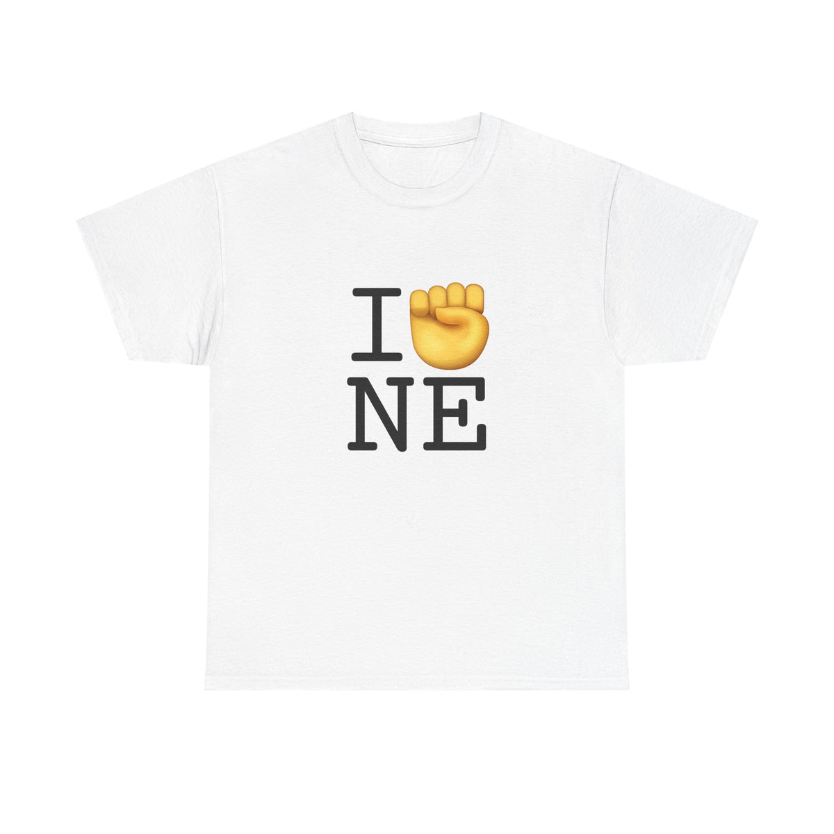 "I Raise my Fist with Nebraska" Tee