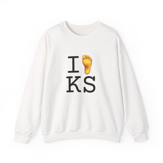 "I Foot Kansas" Sweatshirt