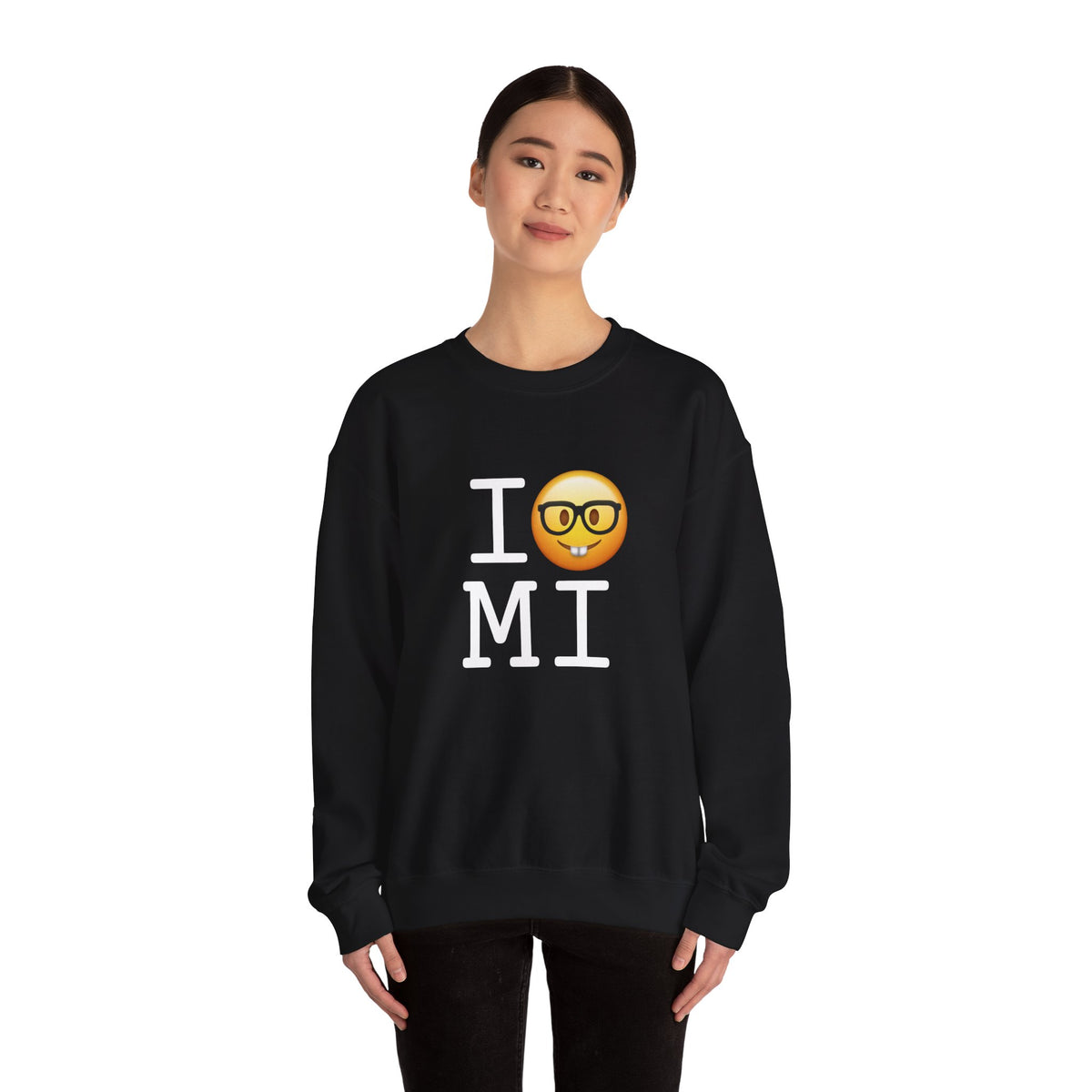 "I'm a Nerd about Michigan" Sweatshirt
