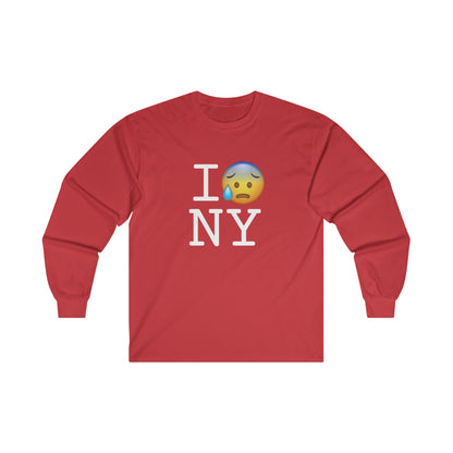 "I'm Anxiously Sweating in New York" Long Sleeve Shirt