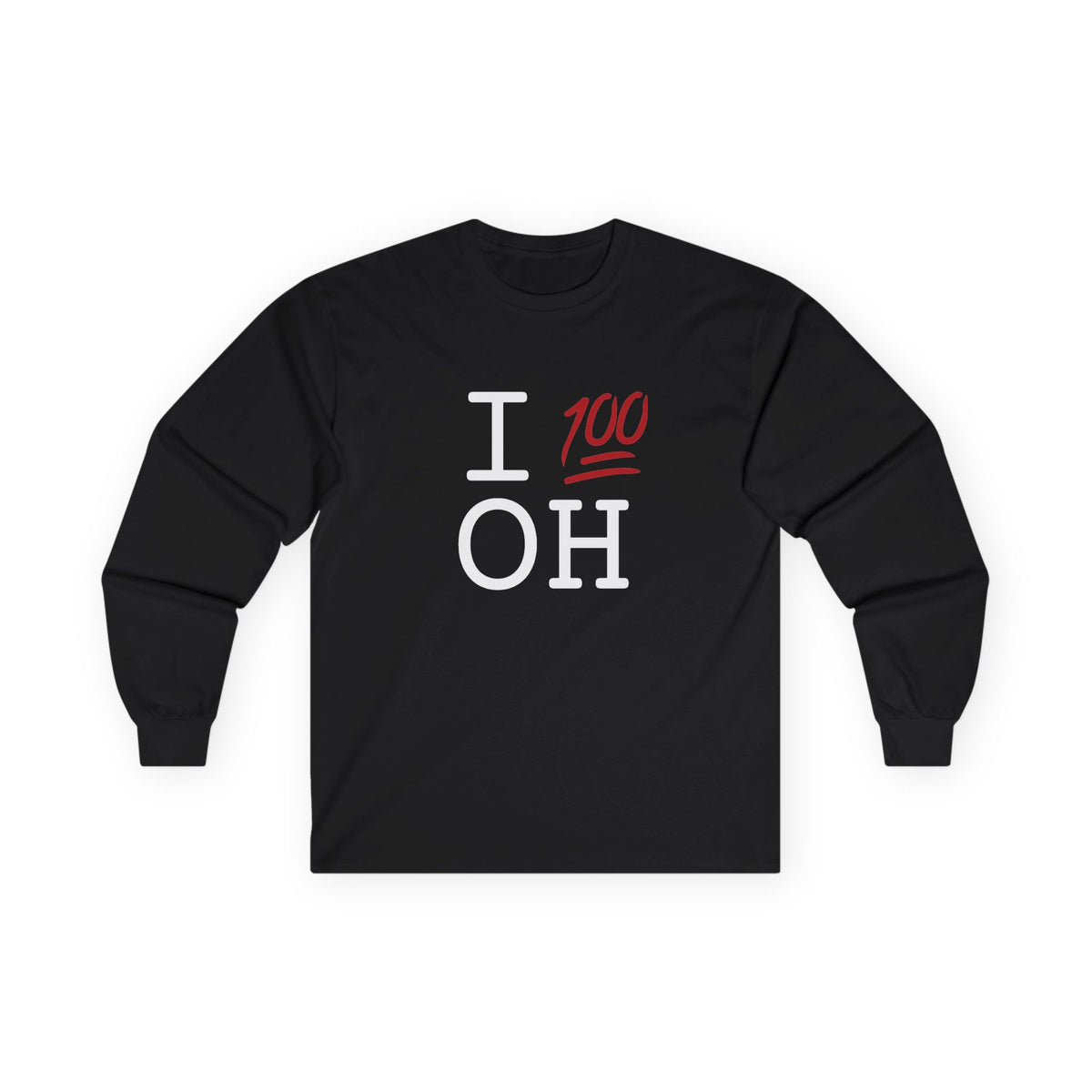 "I Keep it 100 in Ohio" Long Sleeve Shirt
