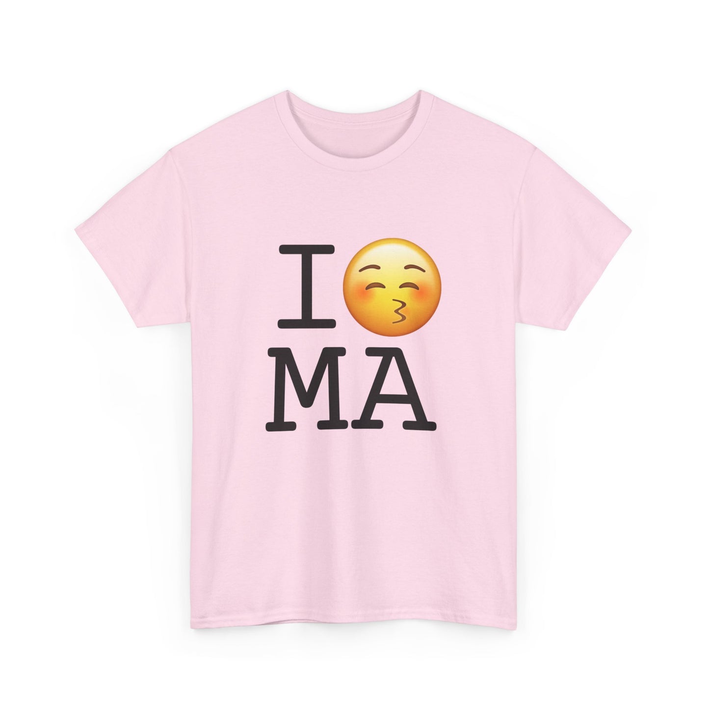 "I Kiss Massachusetts" Tee